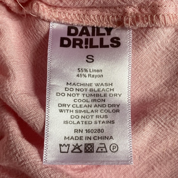 Daily Drills Set Linen Lounge Set XS/S - Picture 10 of 10